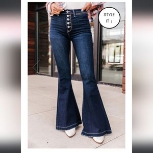 Pink Lily Boutique Flare Jeans